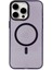 iPhone 15 Pro Kılıf Anka Pc Magneticsafe Sert Metal Kapak - Mor 1