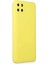 Realme C11 Kılıf Nano Içi Kadife Silikon - Sarı 2