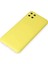 Realme C11 Kılıf Nano Içi Kadife Silikon - Sarı 4
