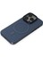 iPhone 15 Pro Max Kılıf Anka Pc Magneticsafe Sert Metal Kapak - Lacivert 1