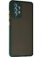 Samsung Galaxy A72 Kılıf Montreal Silikon Kapak - Koyu Yeşil 2