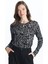 Yeni Sezon Bisiklet Yaka Desenli Kadın Tunik 1
