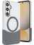 Samsung Galaxy S24 Fe Velar Magsafe Kapak - Natural Grey 2