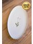 Porselen Natura Çuha Altın Yaldızlı Oval Kayık 32,50X17X2,50CM Tekli 1