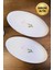 Porselen Natura Çuha Altın Yaldızlı Oval Kayık 32,50X17X2,50CM 2 Li 1