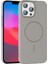 iPhone 14 Pro Max Broş Magsafe Kapak - Titan Gri 1