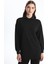 Yeni Sezon Dik Yaka Desenli Oversize Kadın Tunik 1
