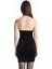 Yeni Sezon Kadın Straplez Düz Kadife Bodycon Elbise 5