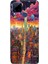 Realme C15 Kılıf Desenli Silikon Renkli Tpu Uv Retro Newyork 1