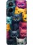 Realme 10 4g Kılıf Renkli Realme 10 Silikon Kedi Ordusu 1