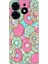 Tecno Spark 20 - 20C Kılıf Renkli Temalı Tarz Silikon Donut 1