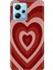 Xiaomi Redmi Note 12 4g Kılıf Desenli Design Silikon Mat Kalp 1