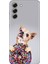 Samsung Galaxy S21 Fe Kılıf Desenli Kapak Renkli Tpu Uv Donut Dog 1