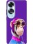 Oppo A60 Kılıf (CPH2631) Uyumlu Silikon Desenli Kalıplı Ermer Monkey 1