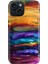 iPhone 13 - 14 Kılıf Desenli Kapak Renkli Tpu Uv Sulu Boya 1
