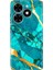 Tecno Spark Go 2024 Kılıf Baskılı Esnek Silikon Kapak Prag Mermer 1