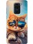 Xiaomi Redmi Note 9 6.53" Kılıf Desenli Tasarım Silikon Cat 1