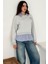 Kadın Gömlek Detaylı Baskılı Sweatshirt – Serene Layer 5