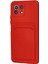 Xiaomi Mi 11 Lite Kılıf Kelvin Kartvizitli Silikon - Kırmızı 3