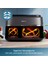 8 Ön Ayar ile Kullanım Kolaylığı Tavuk, Et, Sebze, Kek, Dondurulmuş Gıda ve Yeniden Isıtma Gibi Mod 6+3 Litre 3000 Serisi Çift Hazneli Airfryer & Fritöz + Philips Blendır 2