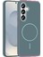 Samsung Galaxy S23 Fe Broş Magsafe Kapak - Turkuaz 1