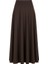 Scuba Uzun Kloş Etek Puf Scuba Kloş Etek Kahverengi Scuba Etek Tesettür Scuba Etek 6
