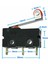 Makaralı Micro Switch Anahtar 5A 5A 250V Uyumlu Rulo Makara Kollu No Nc Spdt Sınırlayıcı Momentary 1