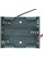 3lü Aaa Pil Kutusu Yuvası Ince Küçük Tip 3 Tane 1.5V Pil Dc 4.5V Plastik Pil Tutucu 14CM Kablo 3