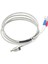 K Tip Thermocouple Sıcaklık Isı Sensörü 1 Metre 0c / 800C Paslanmaz Çelik M6 Dişli Prob K Tip 7