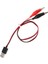 USB Krokodil Çevirici Kablo - 5V Kaynak Test Kablosu 60CM Max 2A 7