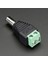 5.5mm x 2.1mm Dc Adaptör Klemens Dönüştürücü Erkek 24V 5A 2 Pin Terminal Kolay Lehimsiz Hızlı Bağlan 5
