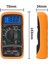 XL830L Dijital Multimetre Ölçü Aleti Avometre Voltmetre Ampermetre Voltaj Akım Direnç Transistör 8