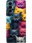 Tecno Pova 3 Kılıf (LF7N) Uyumlu Renkli Baskı Desen Esnek Silikon Kedi Ordusu 1