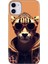 Apple iPhone 11 Kılıf Renkli Temalı iPhone 11 Silikon Tiger 1