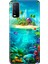 Vivo Y20 Y20S Y11S Uyumlu Kapak Kılıf Desenli Kapak Renkli Tpu Uv Island 1