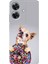 Realme Note 60 4g Kılıf Renkli Baskılı Tasarım Desenli Case Donut Dog 1