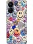 Xiaomi Redmi 13C - Poco C65 Kılıf Renkli Esnek Silikon Emojix 1