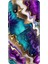 Tcl L7 Kılıf Desenli Silikon Renkli Phone Case Keskin Ametist 1