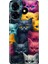 Tecno Spark 20 - 20C Kılıf Renkli Temalı Tarz Silikon Kedi Ordusu 1