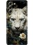 Samsung Galaxy S21 Fe Kılıf Desenli Kapak Renkli Tpu Uv Aslan 1
