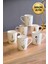 Porselen Natura Karma Kulplu Mug Kupa 9cm 220ML 6 Lı 2