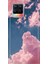 Realme 8 / Realme 8 Pro Kılıf Renkli Esnek Silikon Pembe Bulut 1