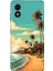 Tcl 303 Kılıf Silikon Renkli Phone Case Malibu 1