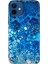 Apple iPhone 12 Kılıf Renkli Baskılı Silikon Derin Mavi 1