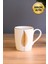 Porselen Natura Fern Kulplu Mug Kupa 9cm 220ML Tekli 1