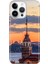 iPhone 16 Pro Max Kılıf Silikon Desenli Baskılı Cover Kız Kulesi 1