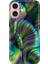 iPhone 16 Kılıf Silikon Desenli Kalıplı Case Holographic 1