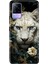 Vivo V21 Kılıf Resimli Desenli Silikon Esnek Uyumlu Kapak Aslan 1