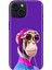 iPhone 15 Uyumlu Kılıf Desenli Kapak Renkli Tpu Uv Monkey 1