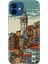 Apple iPhone 12 Kılıf Renkli Baskılı Silikon Galata 1